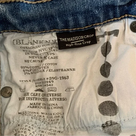 Blank NYC Madison Ombré Ankle Crop Jeans - Picture 8 of 10